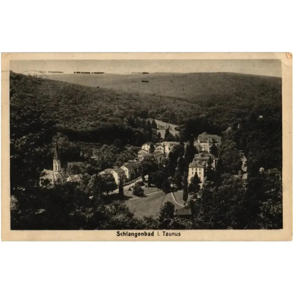 Schlangenbad I. Taunus Germany Postcard